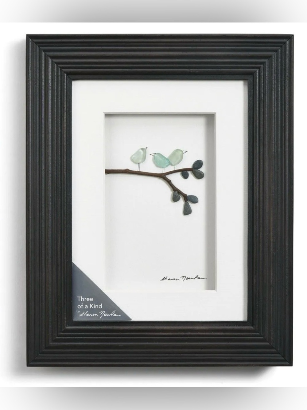 Three of a Kind Wall Art Framed by Sharon Nowlan